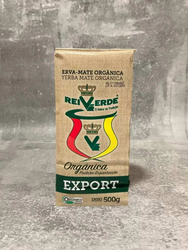 Producto - YERBA REI VERDE ORGANICA 500 GR (PAQ. MARRON)