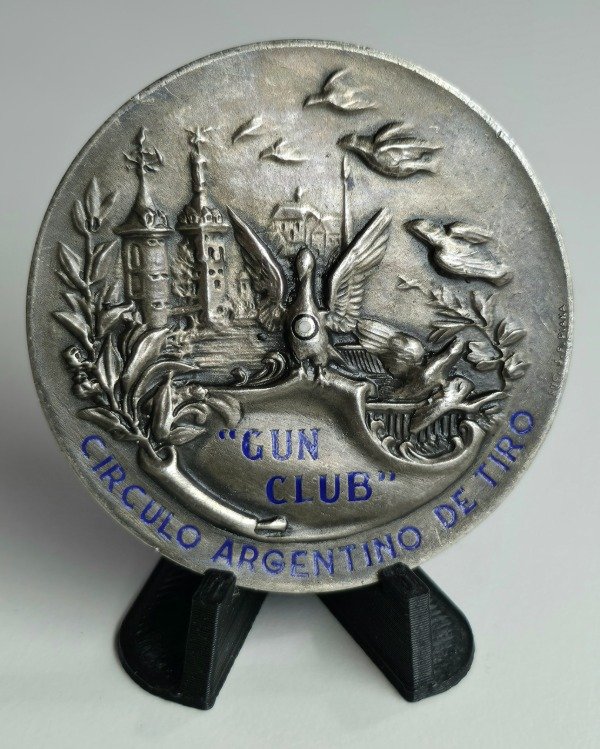 Producto - Circulo Argentino de Tiro - Gun Club (1950) Plata 0.950 - J.F. Piana