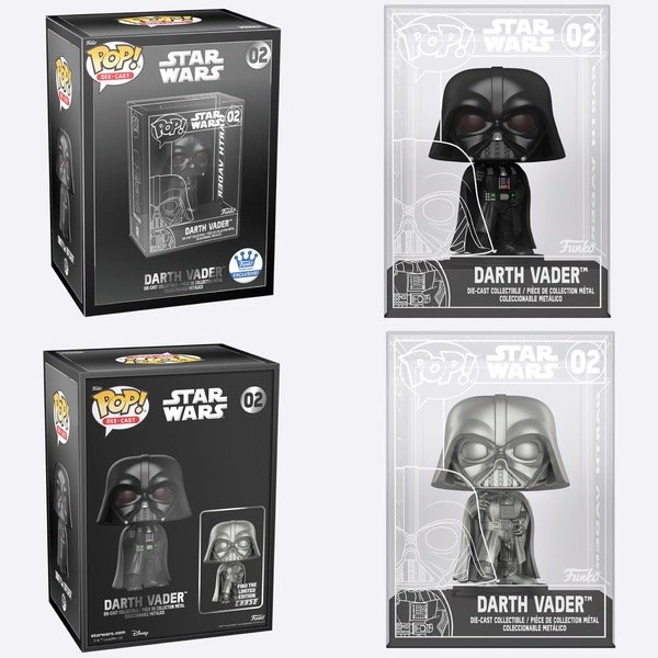 Darth Vader Die Cast Star Wars Funkoholic Argentina