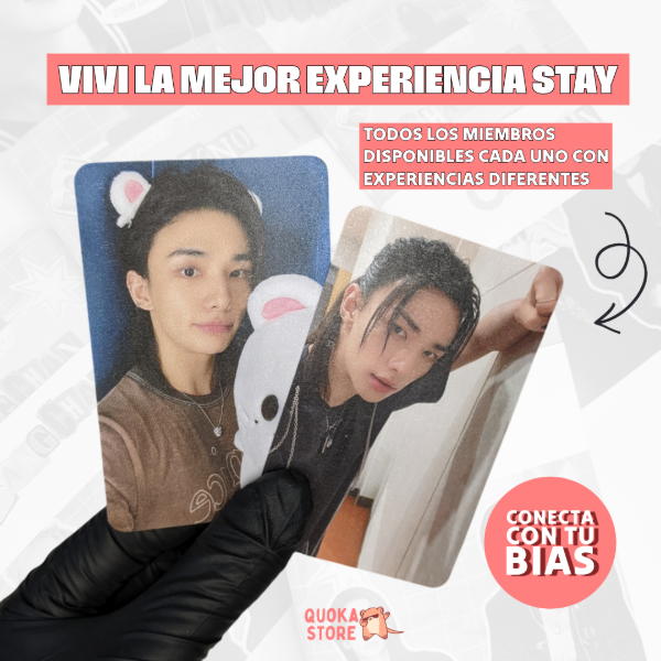 Producto - Set Stray Kids Cuaderno + 2 Photocards  'Experiencia STAY' - 2