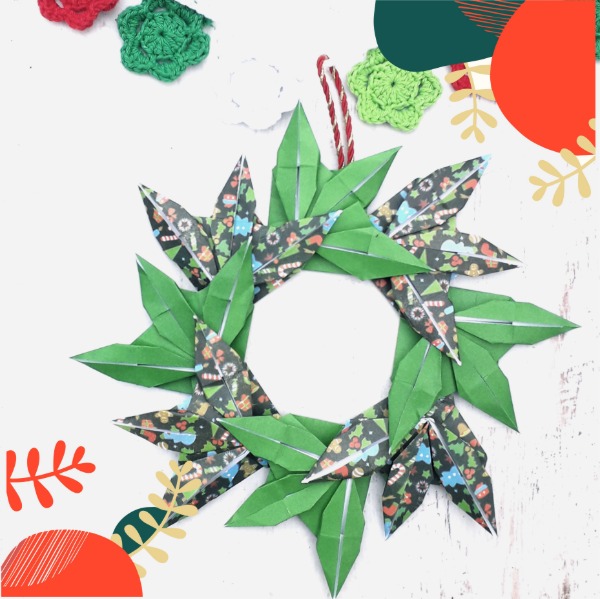 Taller online Origami Navideño - malula