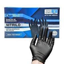 Producto - Guantes de Nitrilo Caja x100pcs Negro