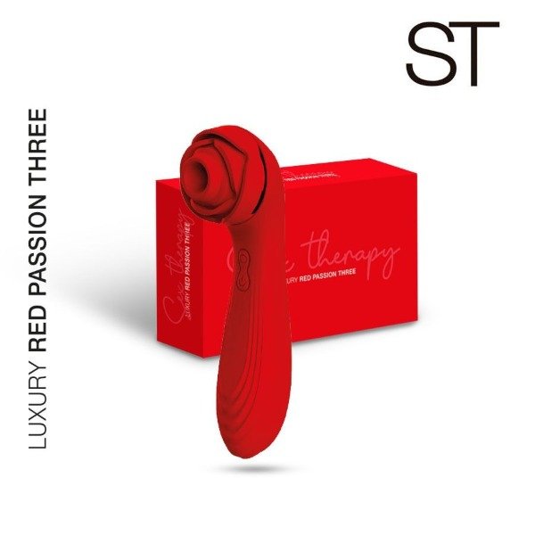 Producto - Estimulador de clitoris LUXURY RED PASSION THREE - ST