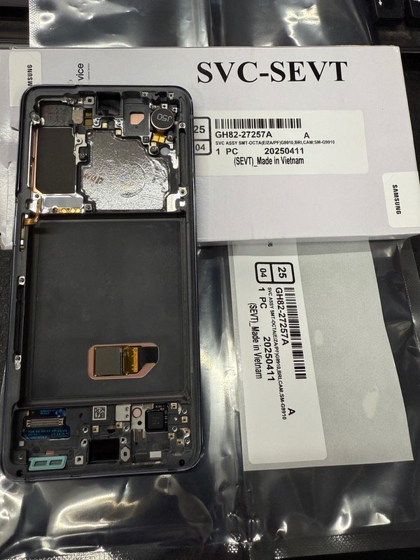 Producto - MODULO SAMSUNG S21 G991 NEGRO SERVICE PACK NUEVO ORIGINAL