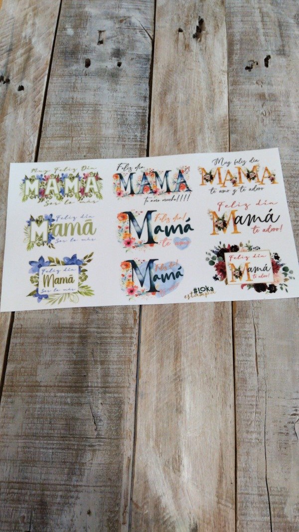 Producto - UV Medianas 16x28cm Día de la Madre #1