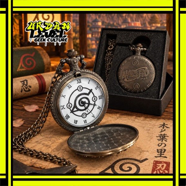 Producto - Reloj de Bolsillo Naruto - Estilo Vintage