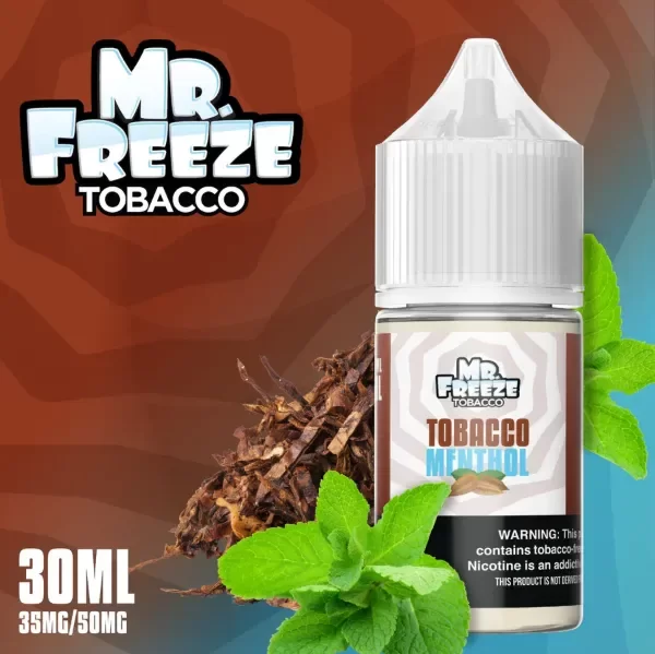 Producto - (NIC SALT LIQ PARA POD) MR FREEZE SALT 35MG - TOBACCO MENTHOL
