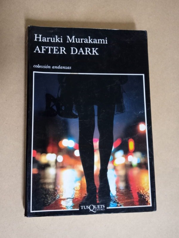 Producto - After dark - Haruki Murakami - TusQuets 2008