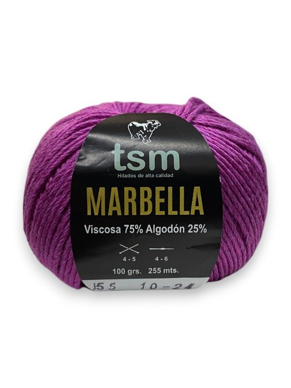 Producto - HILADO MARBELLA x 100 GRS - 55 PURPURA