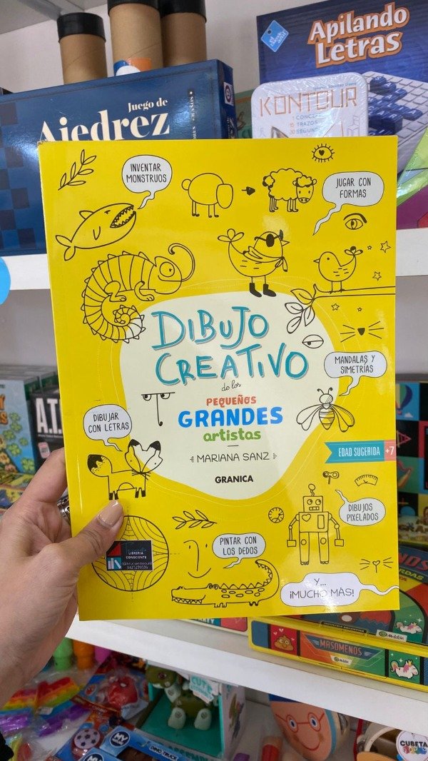 Producto - Libro "Dibujo creativo de os pequeños grandes artistas" de  Mariana Sanz