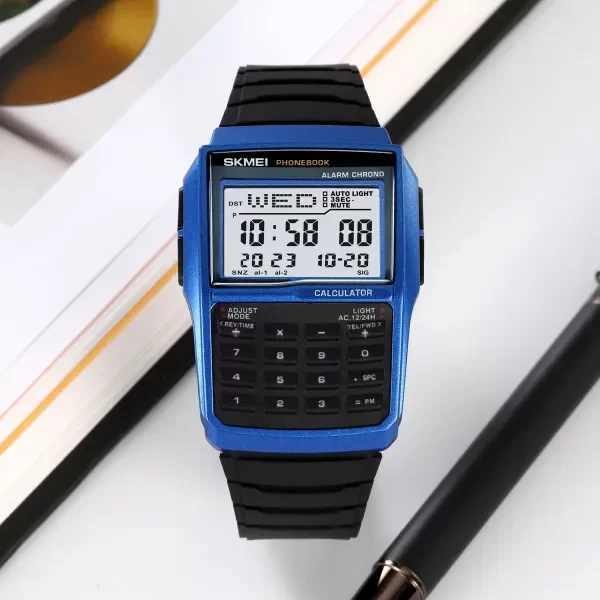 Producto - Reloj Skmei Digital Hombre Azul - 0