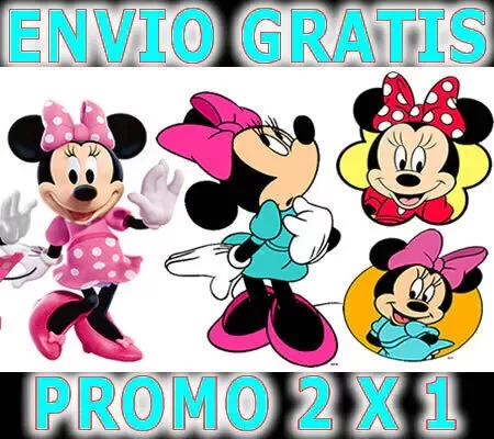 Producto - Kit Imprimible Minnie Rosa