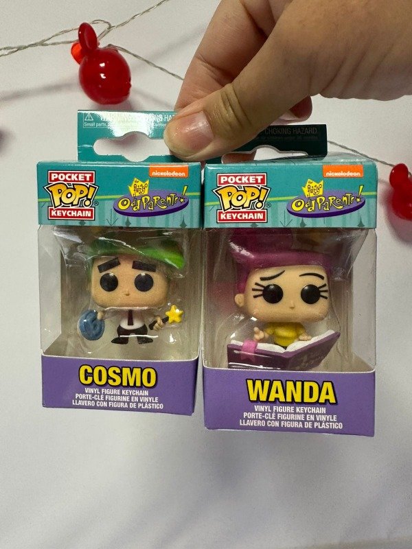 Producto - Llaveros Funko Padrinos Magicos