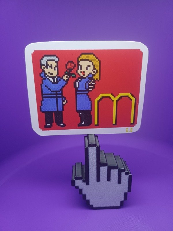 Producto - Sticker Miranda Rocket team