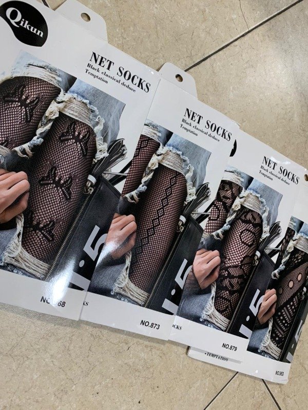 Producto - Medias red con diseño