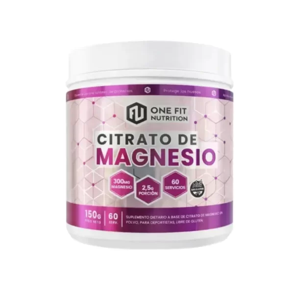 Producto - Citrato de Magnesio x 150g - One Fit