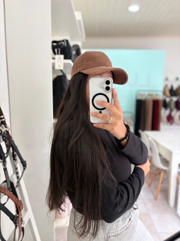 Producto - GORRA CORDEROY MARRÓN