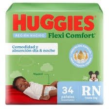 Producto - Huggies Flexi Confort rn 34