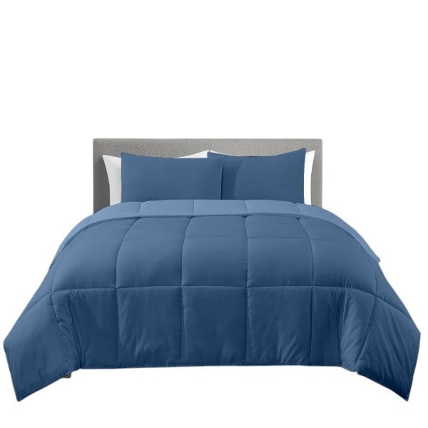 Producto - Acolchado Doble Faz Simil Plumon c/Funda Super Soft King Size