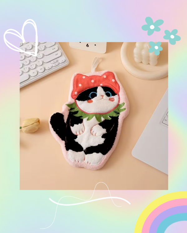 Producto - Toalla de Mano Gatito - 4