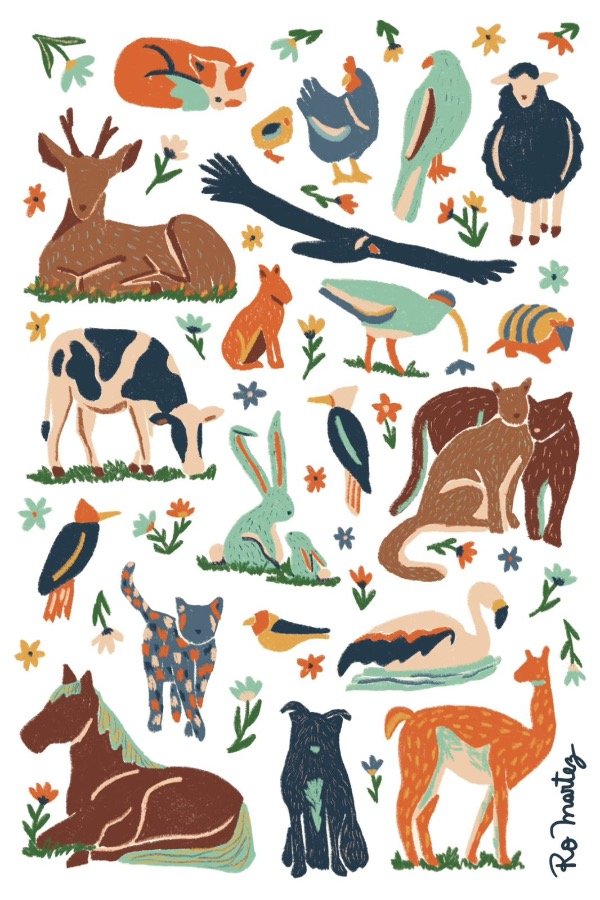 Producto - Stickers Animales + Campamento - 4