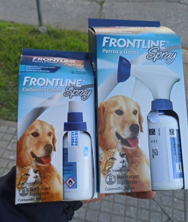 Producto - Frontline spray perros y gatos