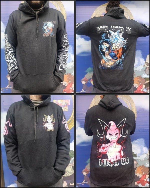 Producto - Buzos Oversize Dragon Ball 2(Ingrese para elegir )