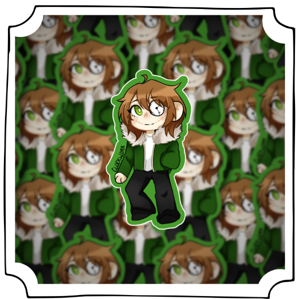 Producto - Sticker 8cm Clockwork
