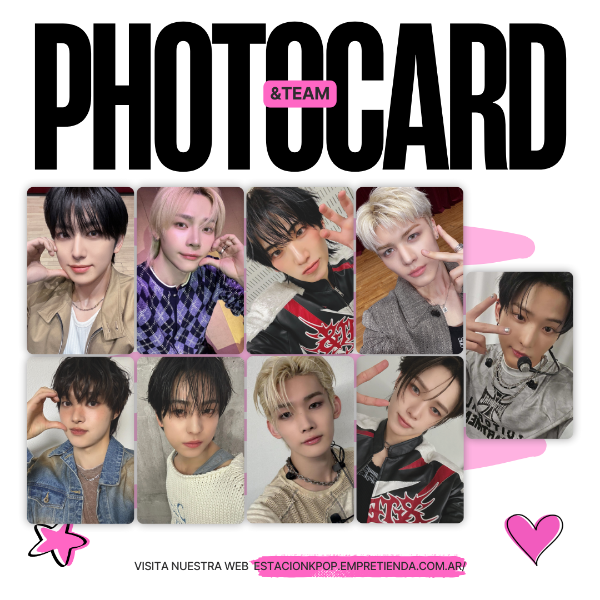 Producto - SET PHOTOCARDS ANDTEAM SELCAS