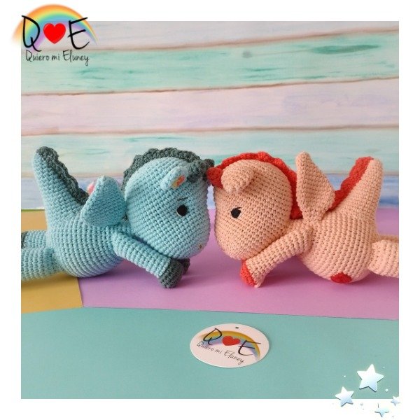 Producto - Ariel Dragón Amigurumi