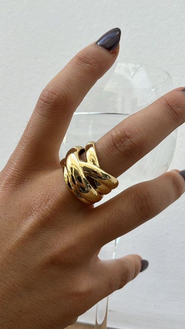 Producto - Anillo Zyraen Dorado