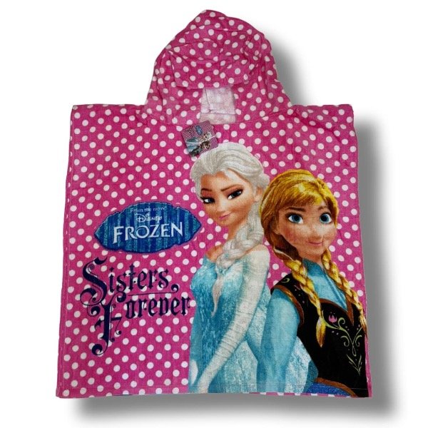 Producto - Frozen y Ana - Ponchito Algodon
