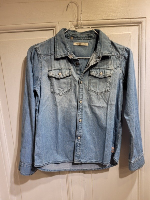 Producto - Camisa WANAMA de jean Talle 10 años - PRECIO: 20X