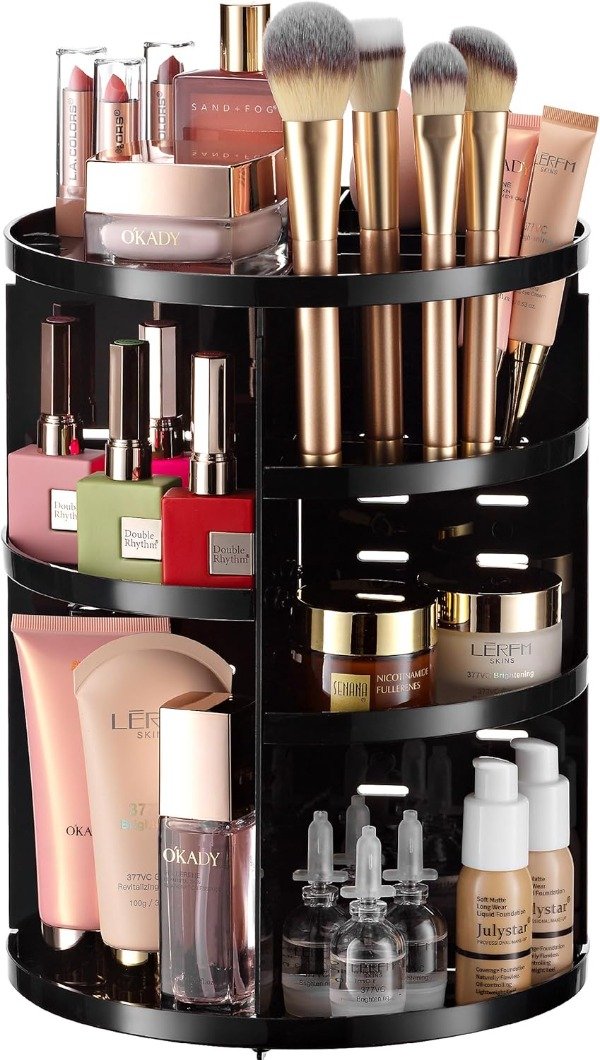 Producto - Organizador de cosmeticos 360 negro