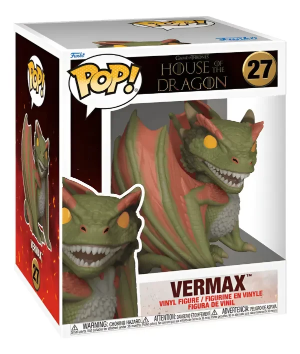 Producto - Funko Pop House of the Dragon Vermax 6 pulgadas