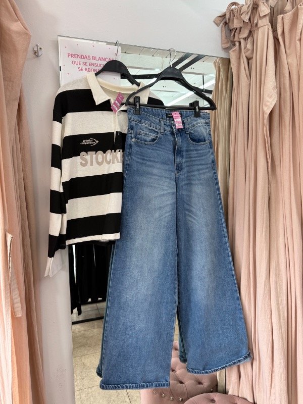 Producto - JEANS Wide liso PIETA