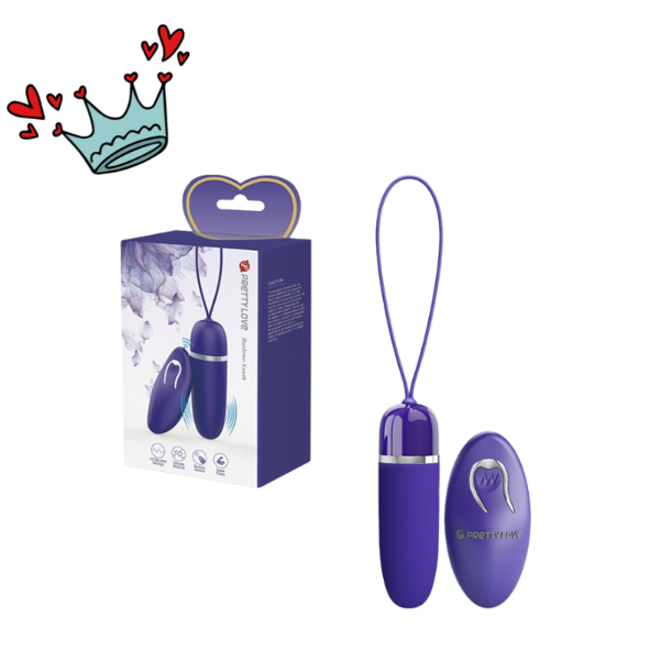 Producto - Bala vibradora con control remoto a pila Pretty Love