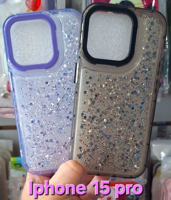 Producto - Fundas evogem brillo. IPhone 15 pro