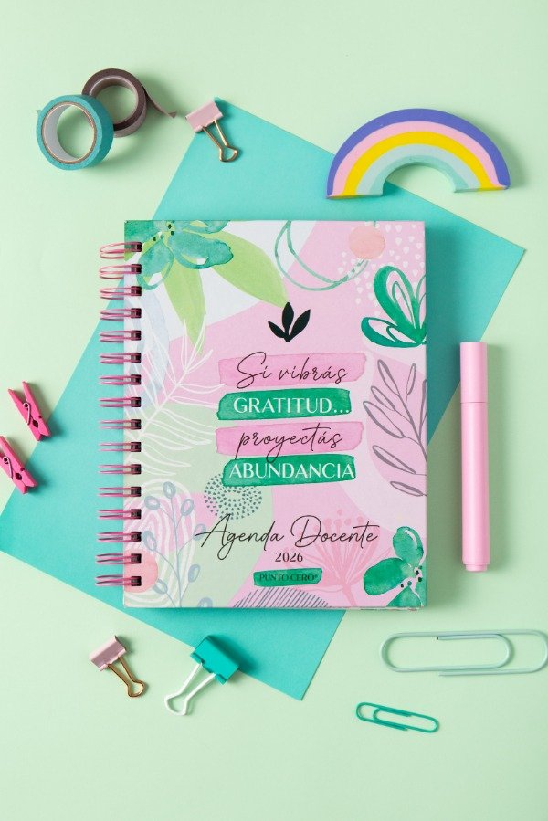 Producto - AGENDA DOCENTE 2026  GRATITUD
