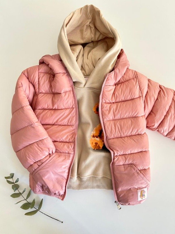 Producto - Campera inflable DINO rosa
