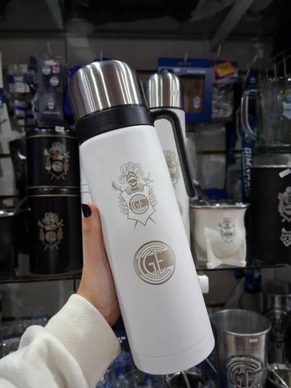Producto - Termo con manija GELP Blanco