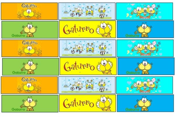 Producto - LAMINA COMESTIBLE GATURRO OBLEA 1