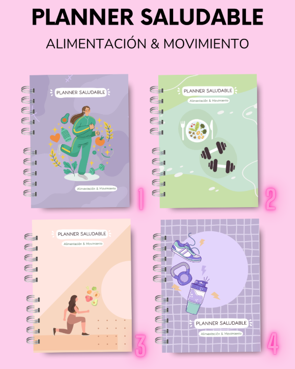 Producto - PLANNER SALUDABLE - Alimentación y Movimiento - 2