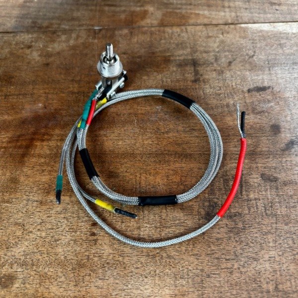 Producto - Llave Selectora EP 1102 Recta Corta 3P Dimarzio con Cableado Mallado