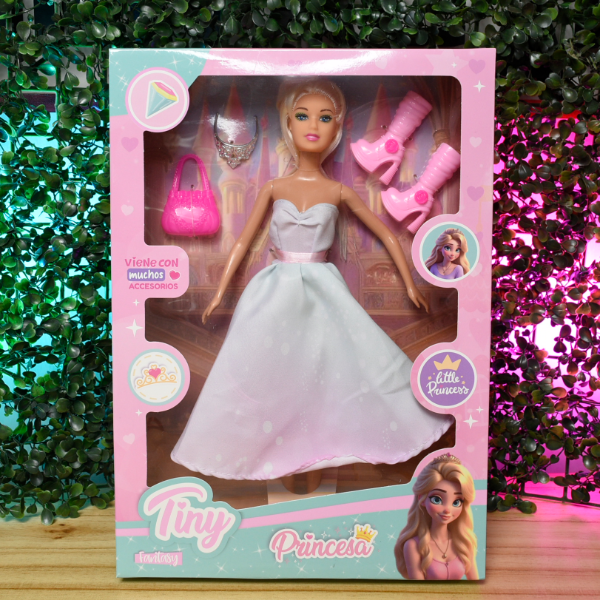 Producto - MUÑECA TINY PRINCESA 53393