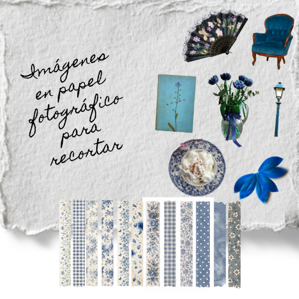 Producto - Set de Journaling creativo + Diario Nostalgia Azul - 7