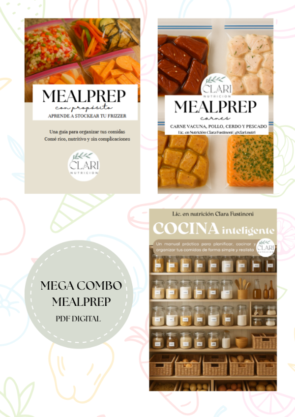 Producto - COMBO MEALPREP + MANUAL COCINA INTELIGENTE