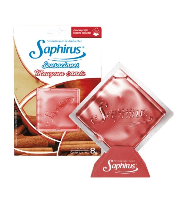 Producto - Aromatizador de Ambientes Sensaciones Saphirus - Manzana Canela