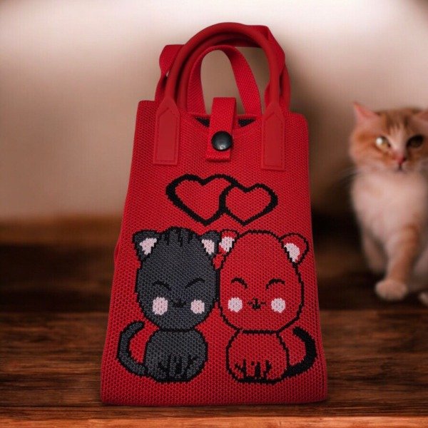 Producto - Bandolera Importada Roja Cats