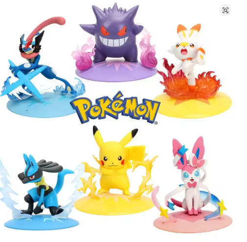 Producto - Dioramas Pokemones  - Pokemon - Ingrese para Elegir - 8 a11cm